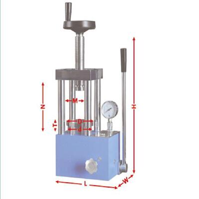 手动30吨防护压片机 型号:ZK14-PC-30F 库号：M389630