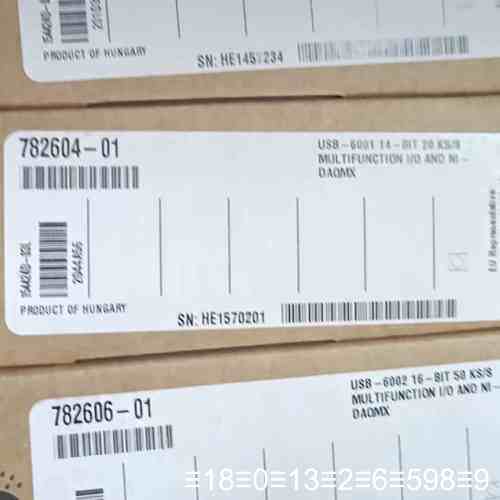 正品 NI USB6001 USB6002