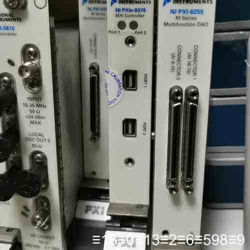 NI PXI-6255多功能数据采集卡，M系列正品，成色