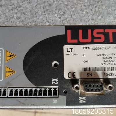 LUST路斯特驱动器，型号CDD34.014.W2.1.PC