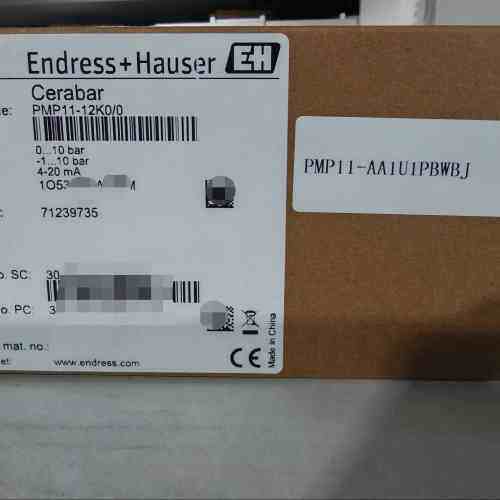 E+H压力变送器PMP11-AA1U1PBWBJ，全新未拆封