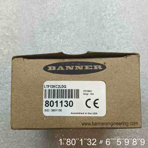 邦纳BANNER激光传感器LTF12KC2LDQ，型号801