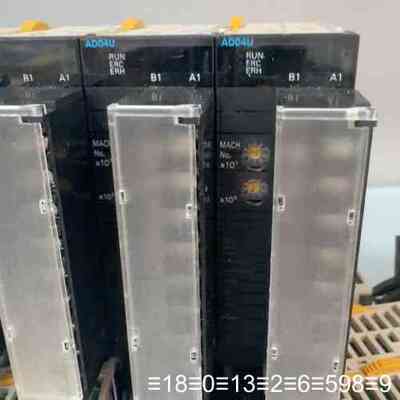 PLC模拟量输入模块，型号CJ1W-AD04U，