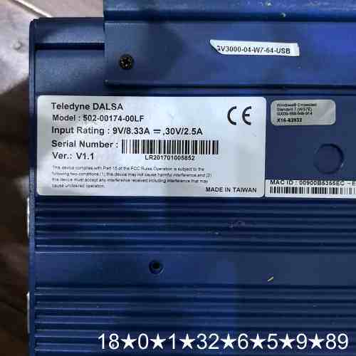 Teledyne DALSA 502-00174-00LF视
