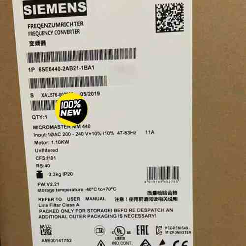 6SE6440-2AB21-5BA1变频器A级滤(议价）