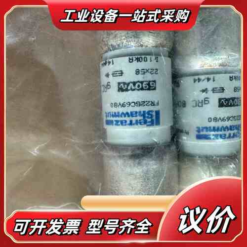 FERRAZ熔断器保险丝，型号FR22GC69V60，690议价