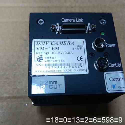 DMV CAMERA VM-16M 工业相机 ，