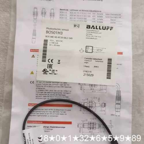 BALLUFF BOS01H3 BOS 08E