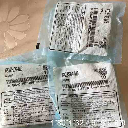 气接头KQ2S04-M5 KQ2H06-M5每50