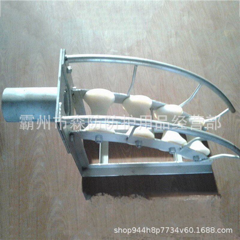 SH90C1电力施工保护滑轮C1系列电缆孔口保护滑车管口多轮滑车
