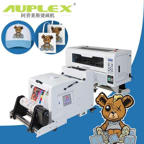 厂家热转印印花机DTF printer白墨烫画机pet数码柯式膜撒粉烫画打