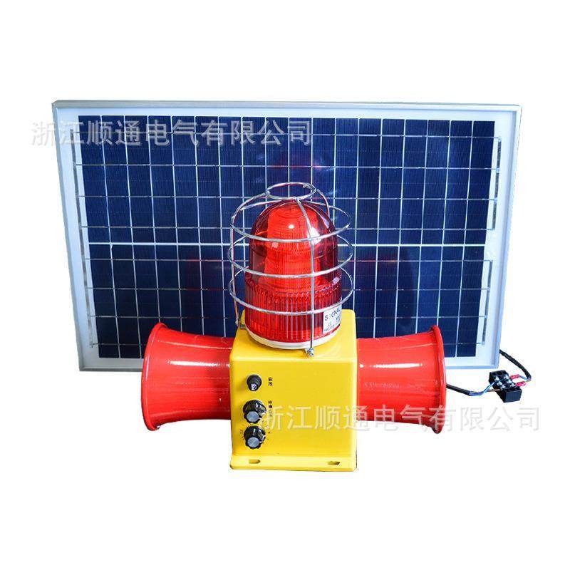 厂家一体化太阳能声光报警器STSG-22T天车行车工业消防用警报