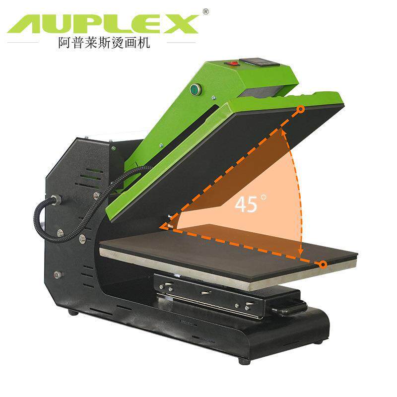 厂家电动烫画机40*50热压升华机DTF印衣服鼠标垫图案转印机烫钻机