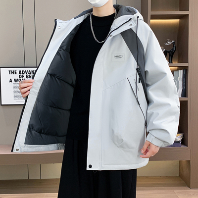 青少年男生冬装帅气外套