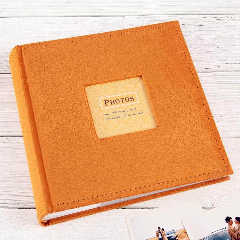 情侣家庭6寸插页相册复古大容量200张手工可写字儿童宝宝收纳本