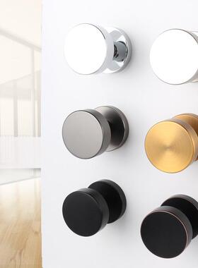 依佰利隐形门锁暗锁单面暗藏锁球形锁背景墙实心门把手卧室内门锁