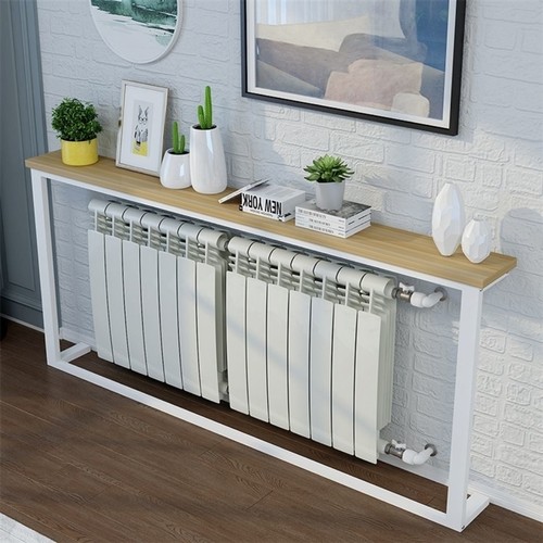 长条桌沙发后置物架走廊过道窄桌子床边夹缝靠墙暖气片铁艺玄关桌
