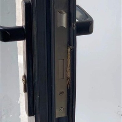 塑钢9225老式锁体执手锁8535双开门8530平开门阳台门锁锁芯断桥铝