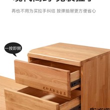 按弹式抽屉导轨滑道推拉滑轨三节柜道反弹回弹按弹自动推拉抽轨