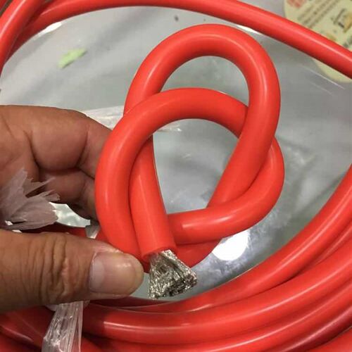 特软硅胶线4AWG 25平方耐高温电线 5000*0.08线芯 大功率电源线