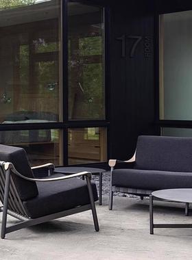 户外沙发庭院藤椅单人售楼部座椅沙发Designer Outdoor Furnitur