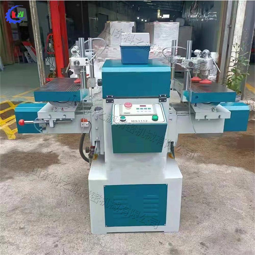 小型卧式双端榫槽机自动桌椅板凳木材榫眼钻孔机Tenonmachine
