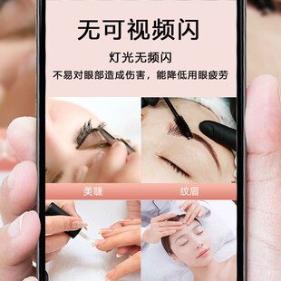 45瓦纹绣美睫美甲美容院专用双臂灯双头学习桌面阅读高亮护眼照明