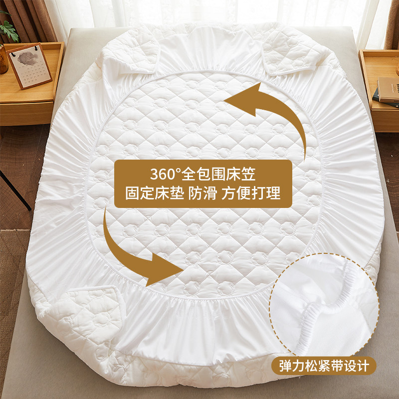 A类加厚夹棉床笠单件防尘床套罩全包床罩席梦思床垫保护罩套床套,床上用品,床笠,淘宝优惠券,粉丝福利购,淘宝优惠卷