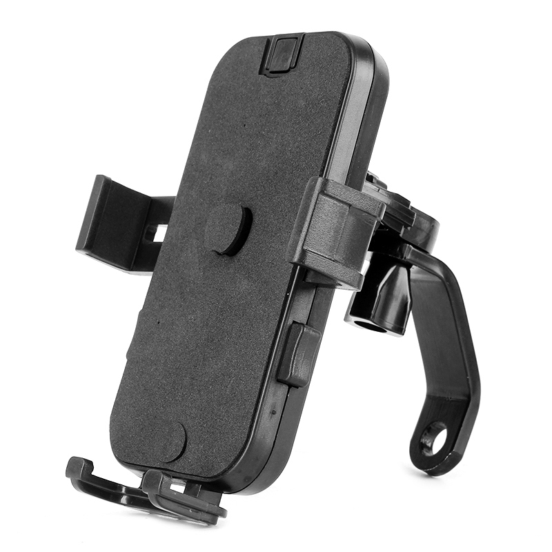 自行车手机导航支架 骑行防震车载外卖电动摩托车手机架带usb充电