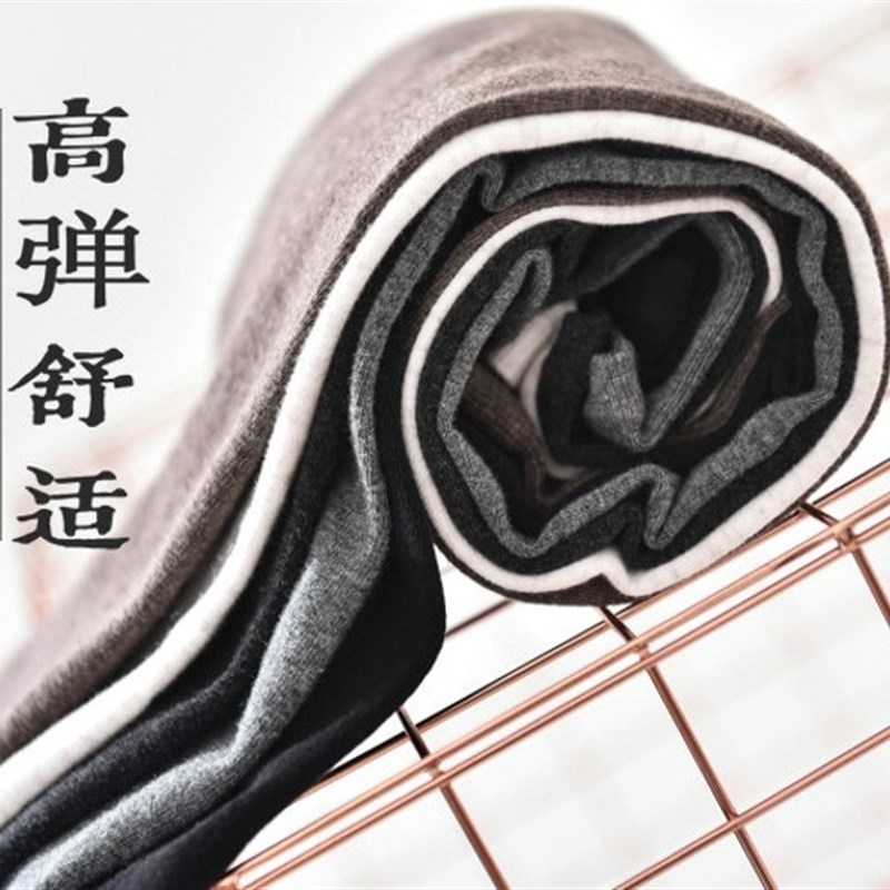 女春秋全棉晚晚风奶咖大码加长高个子高腰全棉打底裤子胖MM200斤