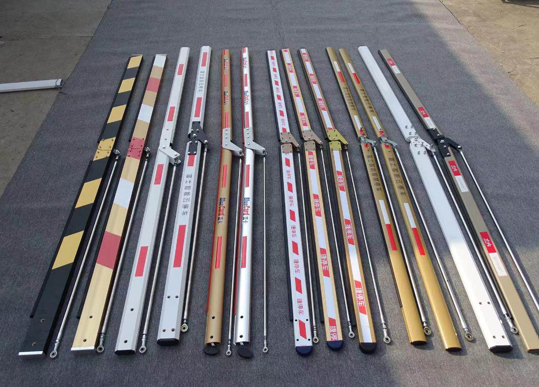 捷顺捷停车富士智能蓝卡立方威捷定制曲臂折叠杆90/180度重合道闸