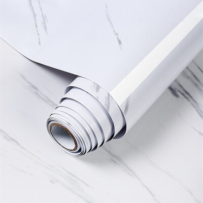 厨房墙面专用贴膜大理石纹自粘墙纸自带胶灶台翻新卫生间防水壁纸