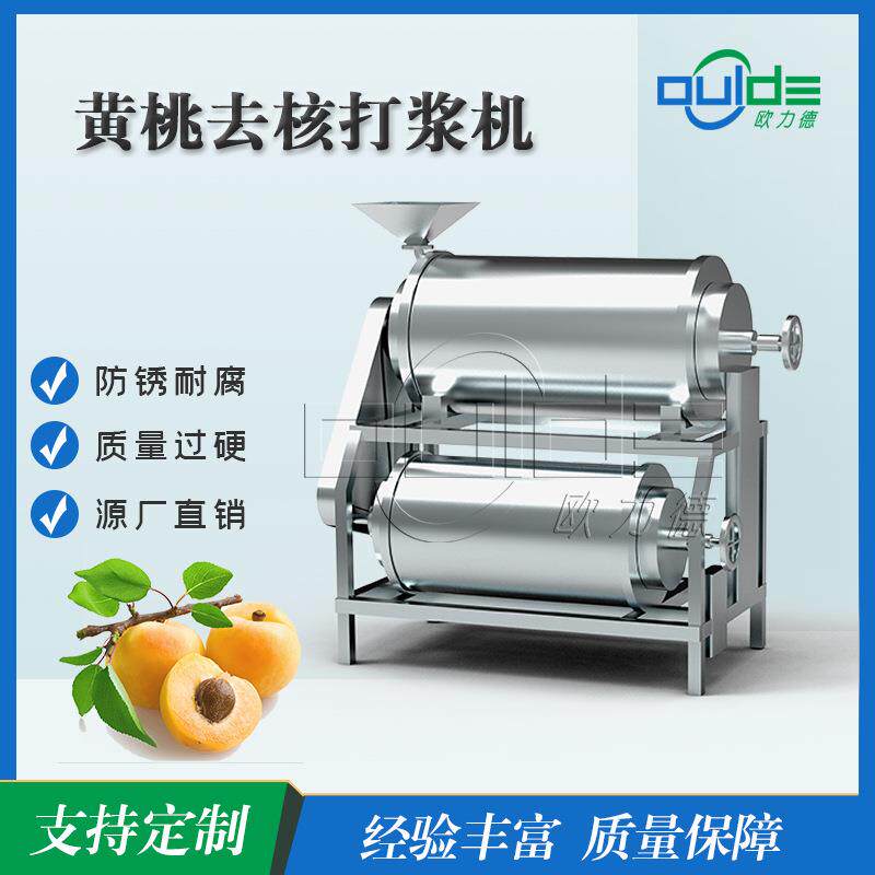 大型工厂直供MDJ2系列不锈钢工业黄桃打浆机出浆快打去核打浆机