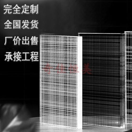 夹丝玻璃隔断移门推拉门定制钢化山水画夹绢玻璃屏风酒店艺术玻璃