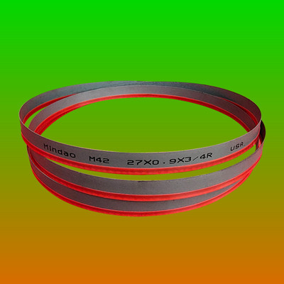 GT4228钢铁切割带锯床机用非标M42双金属带锯条34x3505硬质合金带