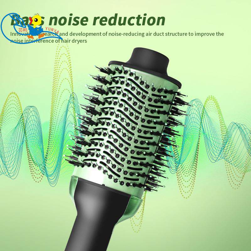 跨境热销多功能卷发棒热风梳卷发梳吹风梳卷发器美发造型直发梳子