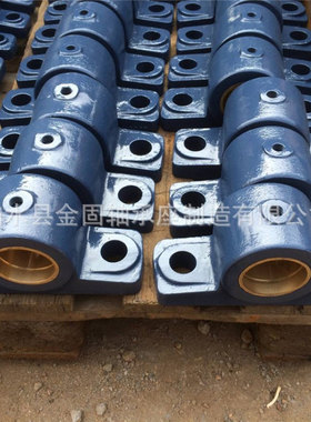 厂整体式正滑动HZ060铜瓦滑动轴承座 轴承座批发 滑动轴承座