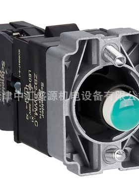 ZB2BWM32C基座+LED模块绿色1NC按钮指示灯附件ZB2BWM32C