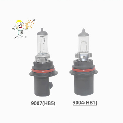汽车前照灯石英料9004(HB1) 9007(HB5)汽车灯泡卤素灯/防雾灯/前