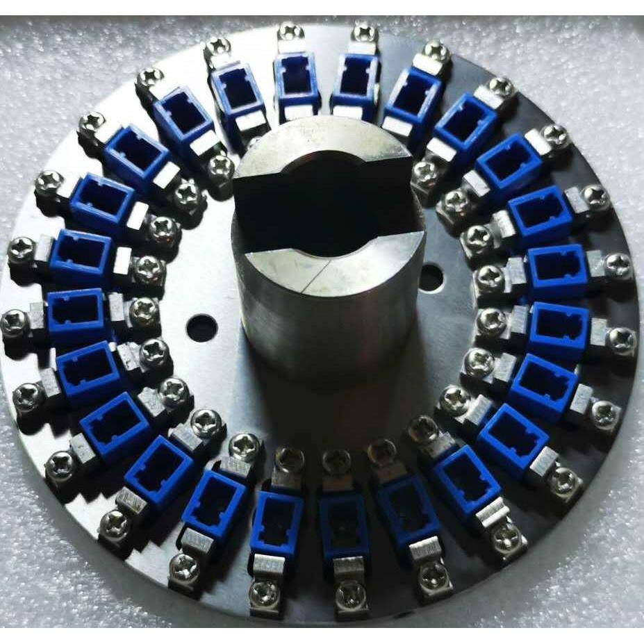 光纤跳线德迈扇港研磨盘APC800研磨研磨夹具光纤跳线研磨夹具