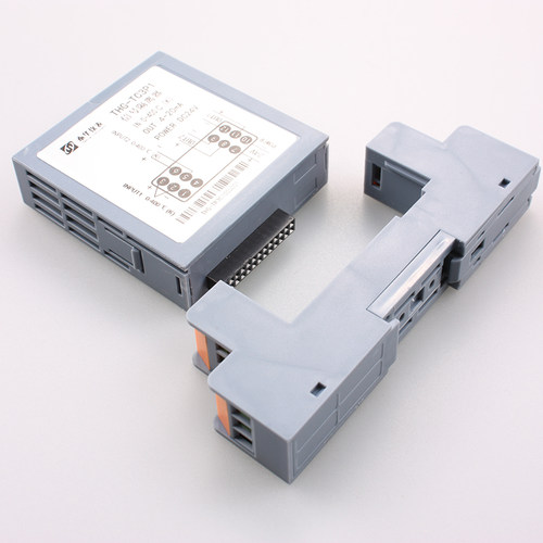 热电阻pt100温度变送器 CU50隔离转换器转4-20ma模拟量输出0-10V