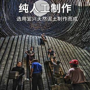 仿古瓦片装饰花园围边围挡拦小青瓦拼花铺地立瓦挡土收边椭半圆瓦