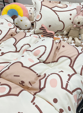 精选被套单件紫黑色耐脏床上四件套150x180X200m学生寝室单人三件