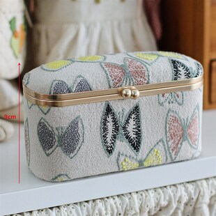 精选可可家高级A+电镀眼镜盒口金手工布艺DIY盒仔无孔口金配件辅