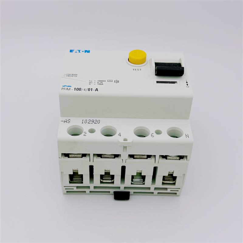 EATON伊顿漏电保护断路器PFIM-100/4/01-A型100MA 4P 100A电磁式
