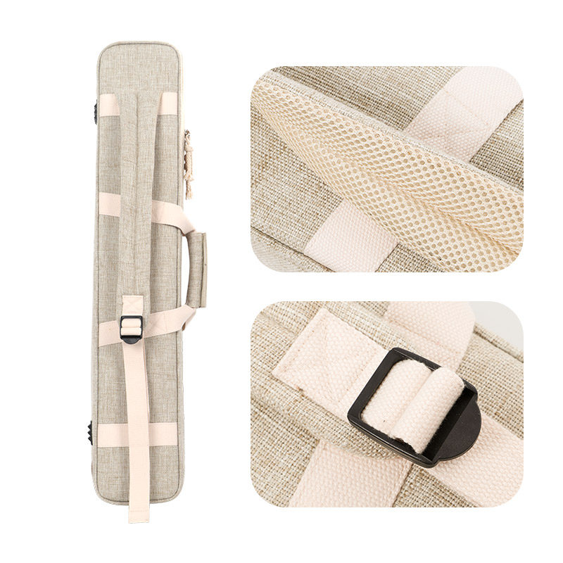 亚麻印花笛子包竹笛包便携学生笛包古风笛套收纳笛子袋子笛保护套