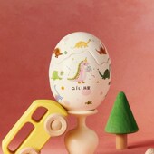 精选其里小恐龙诞生香薰蜡烛蛋室内持久家用香氛高级礼盒生日礼物