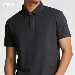 QERO2026【凉感棉】经典收袖商务POLO