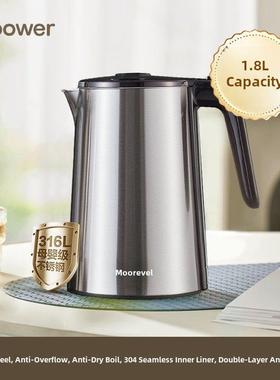 Impower茶吧机专用电水壶水壶水壶水壶水壶304不锈钢茶壶配件