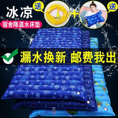 水凉垫冰垫坐垫宿舍夏天学生单人水床上降温凉垫夏水枕头双人水席